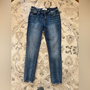BKE Blue Skinny Jeans Size 6